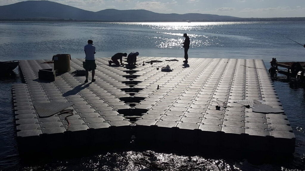 Плаващите кейове - The Floating Piers