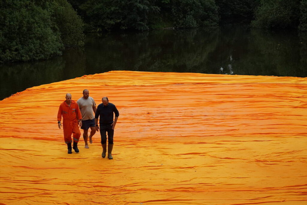 Плаващите кейове - The Floating Piers